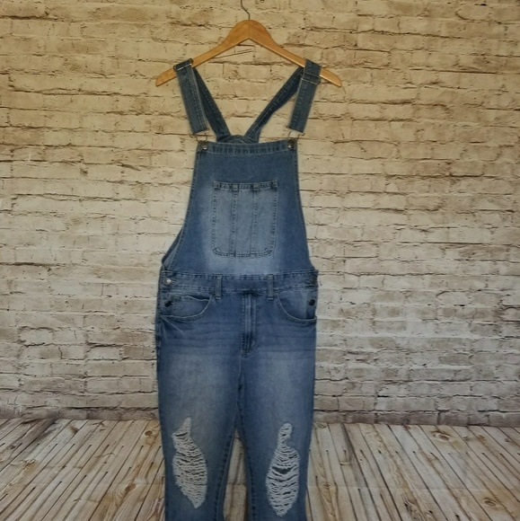 mens denim jumpsuit forever 21